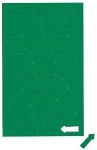 Image of Arrow Magnetic Symbols 30 Pieces/Bag, Colour: green