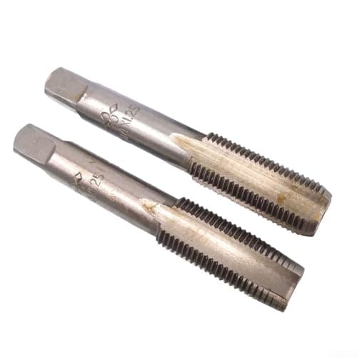 Image of HSS for M14 x 1.25mm Tap and Die Set 3pcs Metric Thread Right Hand Tools for Metalworking Drilling Cutting Steel Iron Aluminum