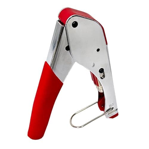 Image of Jazuaiao Duty RG59 Coaxials Video Cable Crimper Tool Ergonomic Grip Networking Wiring Applications Professional Coaxials Crimping Tool