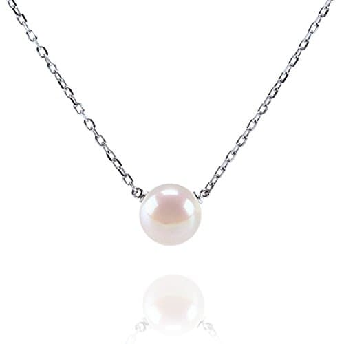 Image of PAVOI Handpicked AAA+ Freshwater Cultured Pearl Necklace Pendant - White