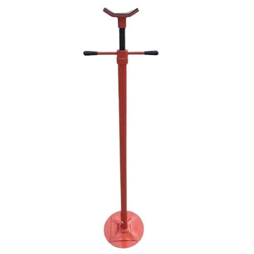 Image of GEAR4GARAGE Heavy Duty 750kg Under Hoist Exhaust Support Stand Adjustable 1.32–1.91m for Garage Use