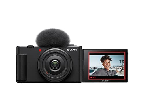 Image of Sony Vlog camera ZV-1F | Digital Camera (Vari-angle Screen, 4K Video, slow motion, Vlog features) - Black (Renewed)