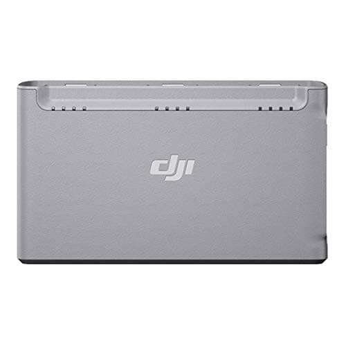 Image of DJI Mini 2 Two-Way Charging Hub - Drone Battery Charging Hub, Recharge up to 3 Batteries Simultaneously, Power Adapter, Compact and Portable, Power Bank - Silver