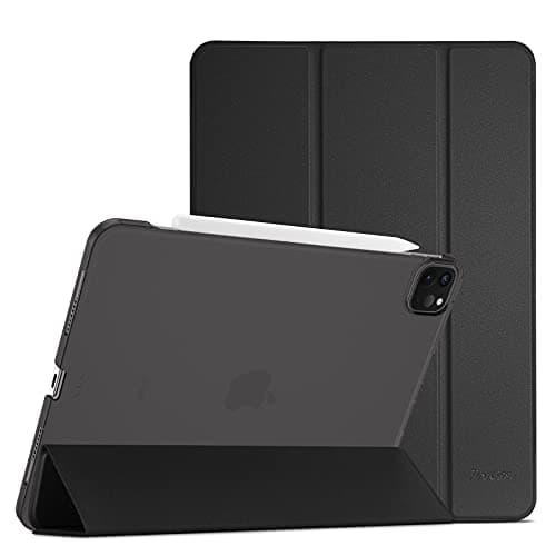 Image of ProCase Case for iPad Pro 12.9" 6th/5th/4th/3rd Gen/iPad Air 13" (M3/M2), Cover for iPad Pro 12.9 Inch 2022 2021 2020 2018/ iPad Air 13 Inch 2025 2024, Slim Stand Hard Back Shell -Black