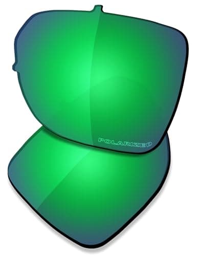 Image of Saucer Premium Replacement Lenses for Oakley Castel OO9147 Sunglasses High Defense - Jade Green Polarized