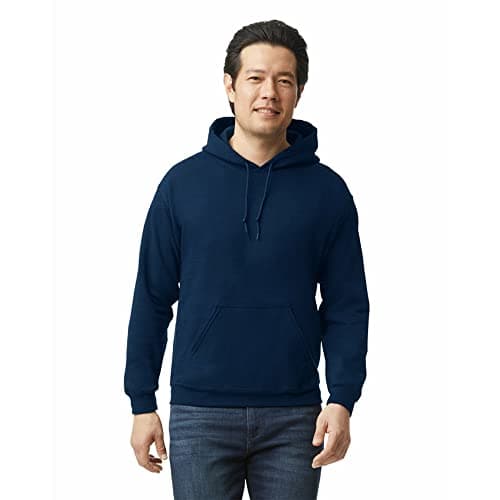 Image of Gildan Heavy Blend Adult Unisex Hooded Sweatshirt / Hoodie (5XL) (Navy)