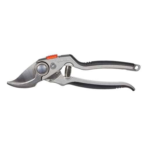Image of Gardena Premium Secateurs B+/L: Premium Bypass Branch Pruner for Thick Branches and Twigs, Robust Aluminium Grips, Replaceable Blade, Maximum Cutting Diameter of 24 mm (8702-20)