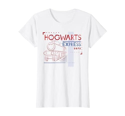 Image of Harry Potter Hogwarts Express T-Shirt, Women, White, Large