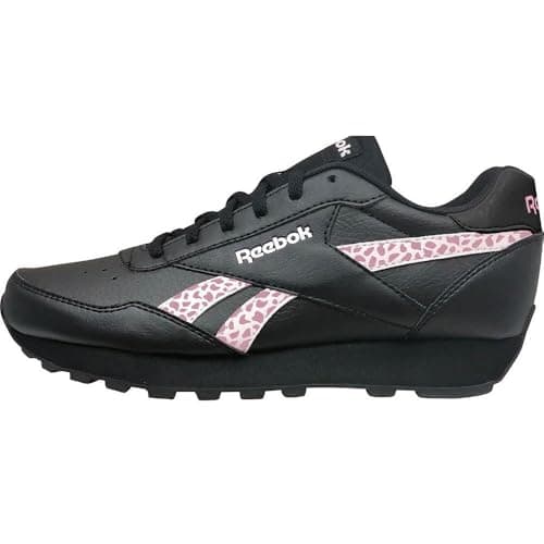 Image of Reebok Rewind Run, Women's Running Shoes, Black Porpnk Black, 4 UK