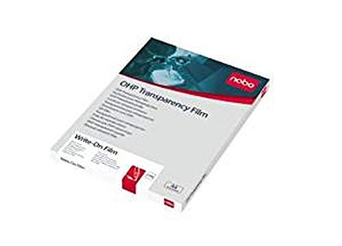 Image of Nobo Overhead Projector Film Write On A4 - Pack of 100