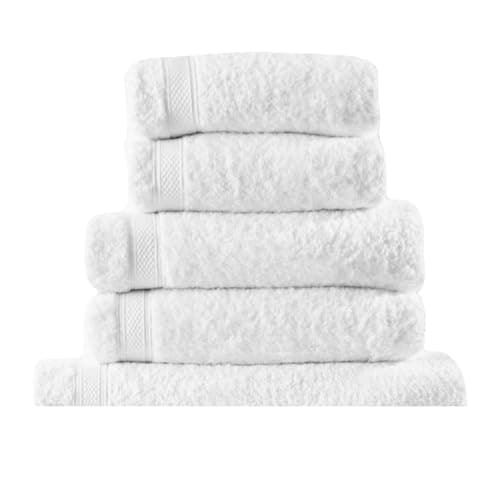 Image of Belledorm Hotel Madison Bath Towel, Ivory, 70 x 135cm, 100% Ring Spun Cotton