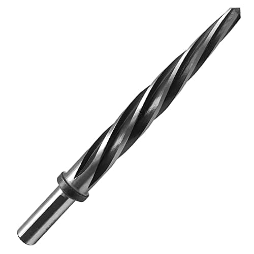 Image of Saipor 5/8" Spiral Flute Reamer with 1/2 inch Shank, M2 HSS Bridge/Construction Reamer Taper Chucking Reamer Drill Bit Car/Maintenance Reamer for Steel, Alloy, Aluminum, Copper, Plastic