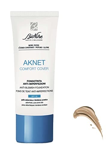 Image of BioNike Aknet Comfort Cover Foundation No. 102 Sable, Blemishes, Gives a Light, Natural and Pleasant Result on the Skin, 30 ml