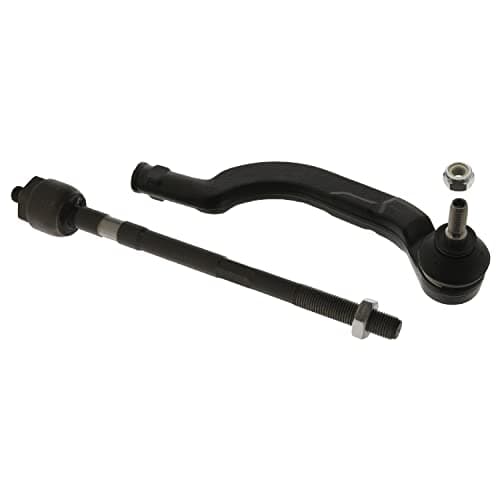 Image of febi bilstein 37628 Tie Rod with end fitting, nut and lock nut, pack of one