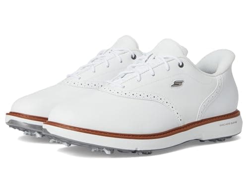 Image of Skechers Mens Prestige Waterproof Golf Shoe, White, 8.5 UK