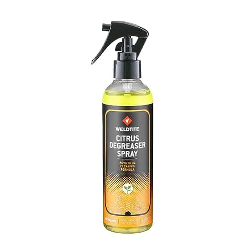 Image of WELDTITE Degreaser Spray for Cleaning and Degreasing Bike Chains and Bicycle Components - Citrus - 250 ml