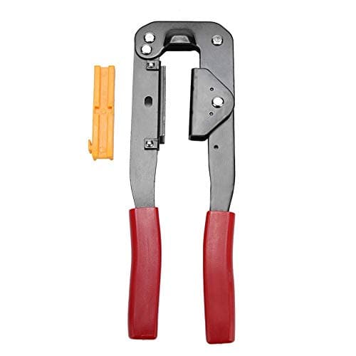 Image of IDC Crimp Tool High Carbon Steel IDC Flat Ribbon Cable Crimping Tool Universal IDC Connector Crimp Tool for Computer Flat Cable Crimping FC Terminal Cutting
