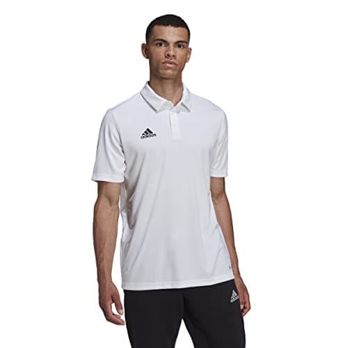 Image of adidas Men's Entrada 22 Polo Shirt, White, M