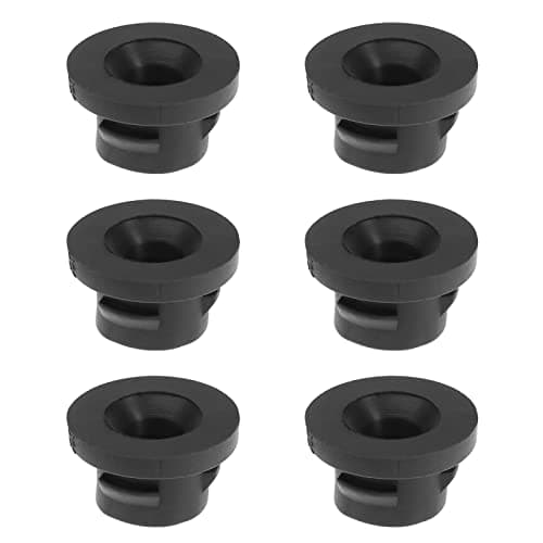 Image of SG Store 6PCS Car Air Filter Rubber Retainer Insert Grommet 1422A3 Replacement 1.6 HDI Air Filter Housing Cover Mounts Automotive Parts Black