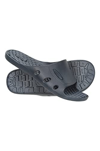 Image of Mountain Warehouse Street Scuff Mens Sandals - Lightweight Summer Shoes, Easy To Wear, Seamless Comfort, Soft Beach Shoes - Spring Summer Walking, Travelling Navy Adult Shoe Size 8
