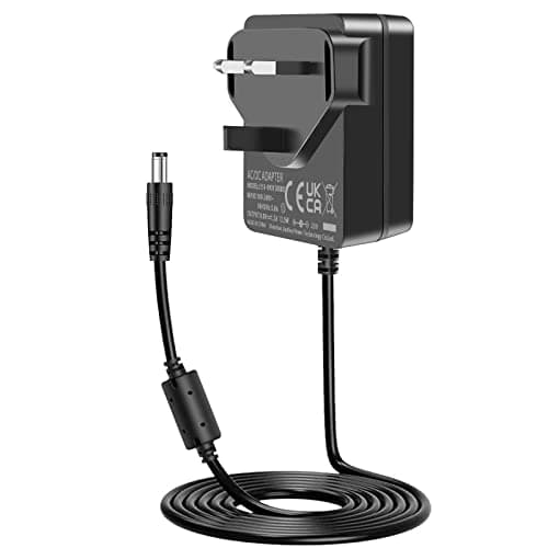 Image of 9V Power Supply Adapter UKCA, for DC IN 9Volts Brother P-Touch Label Makers PT-D210 PT-H110 PT-E100 PT-D200 PT-2030VP PT-1290 PT-1880 Power Cord, Replaces Brother Charger AD-24 AD-24ES AD-20 AD-30.