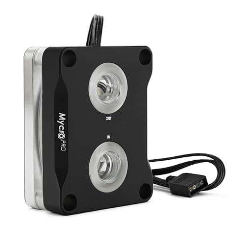 Image of Thermal Grizzly AMD Mycro Direct-Die Pro RGB V1 - Water Cooler for AMD Processors - Replaces The Socket Activation Mechanism - CNC machined POM Cover - G1/4-inch Connections