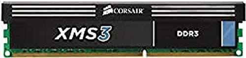 Image of Corsair CMX4GX3M1A1600C9 XMS3 4 GB (1 x 4 GB) DDR3 1600 MHz CL9 Performance Desktop Memory Module