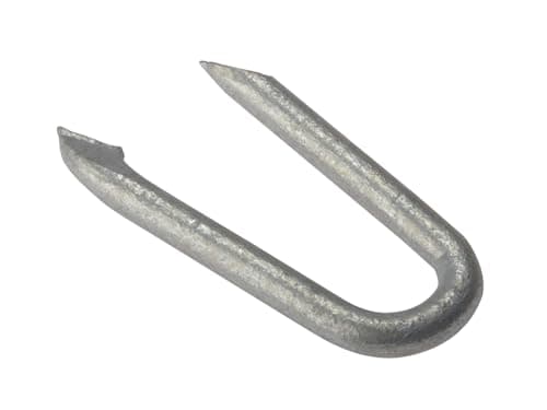 Image of ForgeFix Netting Staples | 30mm | Galvanised | Bag 250gm