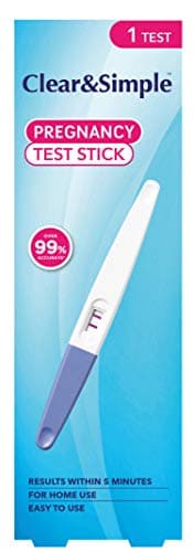 Image of Clear & Simple 8155756 Pregnancy Test Kit