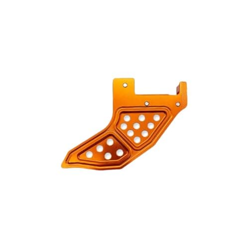 Image of Rear Brake Disc Guard Protector Compatible With 2014-2022 125-500cc And 2021-2023 125-450cc Bike With Brake(Orange)