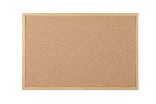 Image of Bi-Office Bi-Silque SF132001239 Earth-It Cork Table with 900x600 mm Executive-Framework, Environmentally Friendly Tackboard