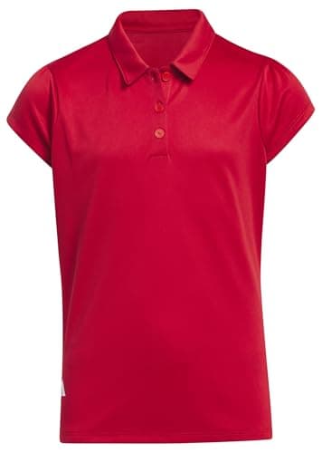 Image of adidas Girl's Performance Polo Shirt Kids, COLRED, 11-12 Years