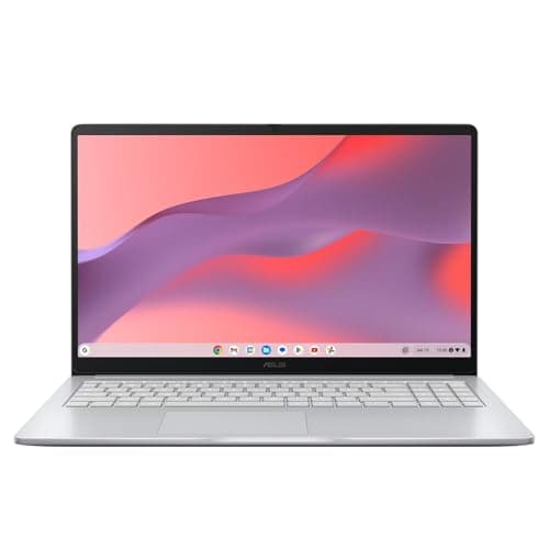 Image of ASUS CX15 15.6 inch FHD IPS Chromebook Laptop Intel Celeron N4500 4GB RAM 128GB eMMC Pure Gray (Renewed)