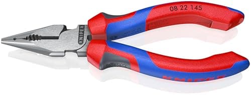 Image of KNIPEX Needle-Nose Combination Pliers with Comfort Handles 145 mm, 08 22 145