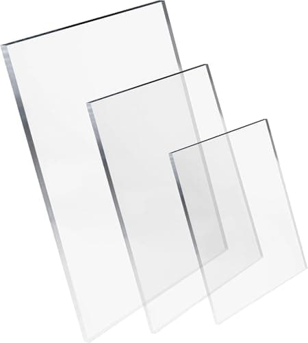 Image of Acrylic Panel 600mm x 850mm 2mm Thickness Perspex Glass Sheet Plastic Cut To Size Bespoke Any Size Acrylic Panel Available