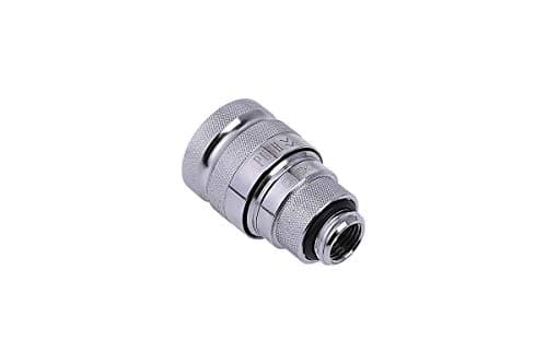 Image of Raccord autobloquant Alphacool Eiszapfen Quick Release Femelle G1/4 (Argent)