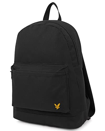 Image of Lyle & Scott Unisex Backpack Rucksack - True Black - One Size