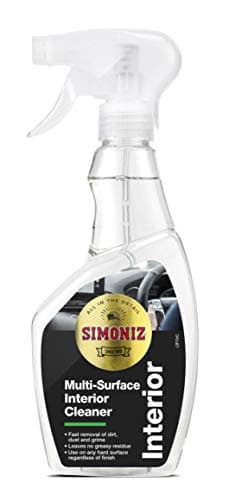 Image of Simoniz Multi-Surface Car Interior Cleaner Spray – Streak-Free, No-Residue All-in-One Cleaning for Dashboard, Touchscreens & Glass, Fresh Fragrance, 500ml