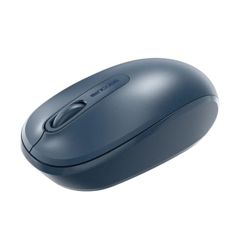 Image of Incase Wireless Mobile Mouse 1850 – Designed by Microsoft – Compact, Comfortable, Right/Left Hand Use, 6-Month Battery Life, Nano Transceiver, Works with Mac/Windows 8/10/11 – Wool Blue