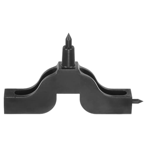 Image of sourcing map Irrigation Drilling Tool 3mm 4mm Dual Use T-shaped Hole Punch Micro Drip Irrigation System Water Pipe Tool Punching Puncher Sprinklers Micro for Laying Branch Drip Pipes, Black