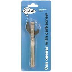 Image of Chef Aid Can Opener with Corkscrew