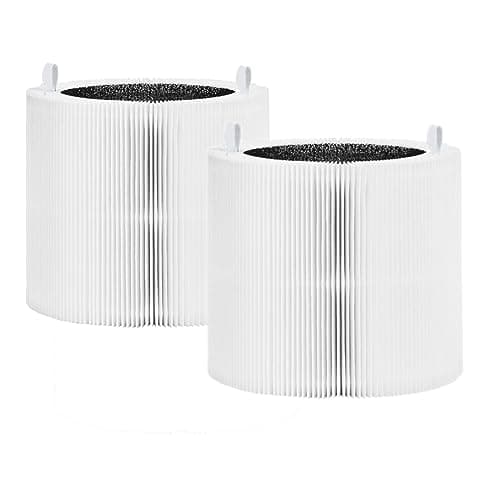 Image of HOSECES F3MAX Air Purifier Filter Replacement for Blueair Blue Max 3350i / Blue Pure 311i Max Air Purifier Filter, High Efficiency True H13 HEPA Filter Replacement 2-in-1 Activated Carbon Filter 2ack