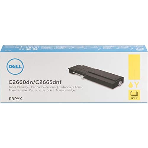 Image of Dell R9PYX Cartridge 10000pages Yellow laser toner & cartridge