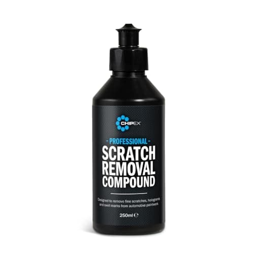 Image of Chipex Professional Scratch Remover Compound - Paintwork Scratch Repair Compound for Hand or Machine Polishing - Restores Shine & Gloss - 250ml