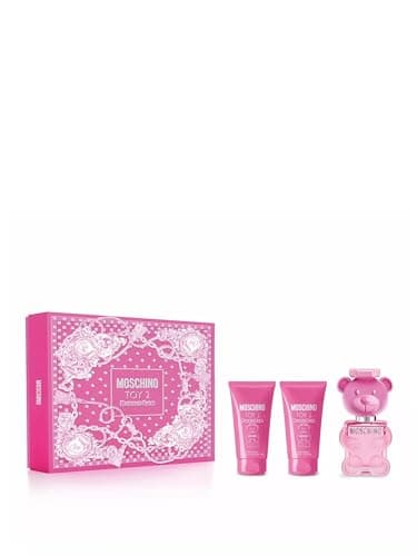Image of Moschino Toy 2 Bubblegum Eau de Toilette 50ml Gift Set 2024 (Contains 50ml EDT, 50ml Body Lotion and 50ml Shower Gel)