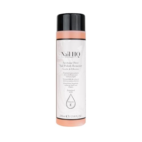 Image of Nail HQ Acetone Free Nail Polish Remover with Vitamin E - 235ml