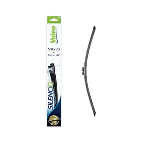Image of VALEO Silencio Wiper - VR273 - High Performance, Superior 360 Degrees Visibility, Easy Installation Original Flat Blade 350mm - Rear - 1 Wiper Blade - 574581