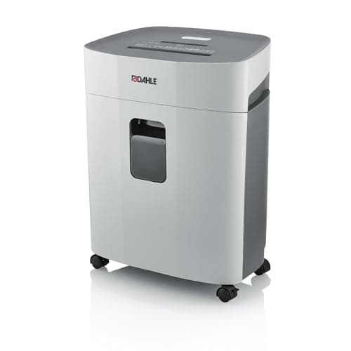 Image of Dahle PaperSafe PS 240 Document Shredder (10 Sheets, Security Level P4, Cross Cut, Oil-Free and Maintenance-Free, 25 L) Grey