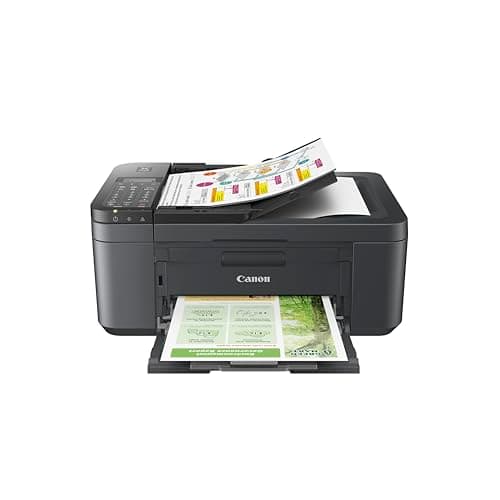 Image of Canon PIXMA TR4755i Wireless Colour 4-in-1 Inkjet Photo Printer - A4 Print, Copy, Scan, Fax, Wi-Fi - ADF, Auto 2 Sided-Print - PIXMA Print Plan Compatible - Suitable for Home Office Print
