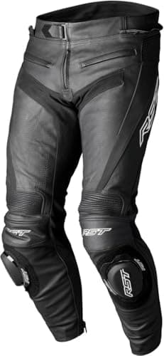 Image of RST Tractech EVO 5 Motorcycle Leather Pants, black, L